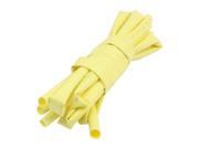 Unique Bargains 1m Shrink Ratio 1 2 6mm Yellow Heat Shrinkable Tube for RC Model
