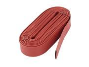 Red 12mm Dia Polyolefin 2 1 Heat Shrink Tubing Wire Wrap Cable Sleeve 6M 20Ft