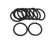 Unique Bargains 10 x 52mm Outside Dia 5mm Thick Flexible Nitrile Rubber O Ring Washer