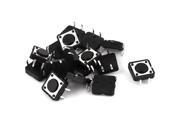 Unique Bargains 12mm x 12mm x 4mm 4 Pin DIP PCB Momentary Tactile Push Button Switch 16Pcs