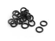 Unique Bargains 20PCS Rod Cushioning Valve Seal Rubber O Ring 8mm OD 1.5mm Cross Section