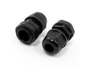 Unique Bargains Pair Water Resistant PG11 Type Tread Connecting Cable Gland