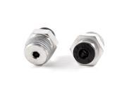 Unique Bargains 2 x Straight Through Quick Connect Pneumatic Fitting 4mm x 1 4 PT Male Thread