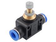 Unique Bargains Air Pneumatic Speed Controller Push In Connector 8mm to 8mm