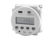 Mini CN102 AC DC 12V LCD Digit Display Programmable Time Timer Switch