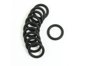 Unique Bargains 10 Pcs 16mm x 2.5mm Rubber O ring Oil Seal Sealing Ring Gaskets