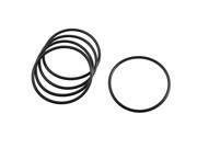 Unique Bargains 5 x 75mm External Dia 3.5mm Thickness Black Rubber Oil Seal O Ring Gaskets