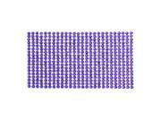 Purple Self Adhesive Bling Rhinestone Stickers for Car Mobile PC Decoration