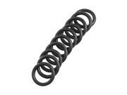 Unique Bargains 10 Pcs 17mm x 2.5mm x 12mm Rubber Oil Sealing O Rings for Mechanical