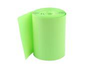 10M Long 85mm Light Green PVC Heat Shrinking Tubing Cover for 18650 Battery Pack
