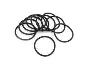 Unique Bargains 50mm x 3.1mm Sealing Oil Filter Poly Urethane O Rings Washers 10Pcs