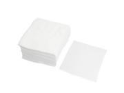 Lab Dustless 6 x 6 Cleanroom Wiper Clother Cleaner White 150 Pcs