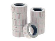 For Store Labels White Self Adhesive Roll Price Sticker 10pcs