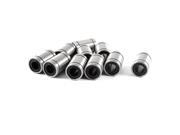 Unique Bargains 8mm x 15mm x 24mm Double Side Seal Linear Motion Ball Bearing 10 Pcs