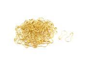 100 Pcs Gold Tone Gourd Hooks Calabash Shape Safety Pins DIY Swing Tag