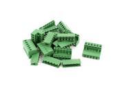 10 Pair 6 Pins 5.08mm Pitch Male Female PCB Screw Terminal Block Connectors