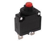 AC 125V 250V 15A Push Reset Button Circuit Breaker Overload Protector