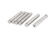 Unique Bargains 6 Pcs 16mm x 100mm Stainless Steel Standoff Clamp Hardware for Glass