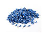 SV1.25 4 Sleeve Pre Insulated Furcate Terminals Blue 300pcs for AWG 22 16 Wire