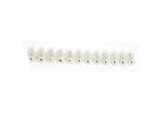 30A Dual Rows 12 Position Terminal Block Barrier Strip Cable Connector