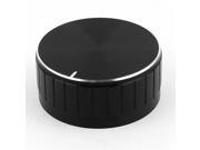 Black Plastic Potentiometer Rotary Control Switch Knobs 17x40mm