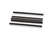 5 PCS 2x40 80pin 2.54mm Double Row Straight Male PBC Pin Header Strip