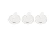 Unique Bargains 3 x Bathroom Plastic Replacing Part Water Heater Toaster Oven Knobs