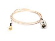 Unique Bargains Type N Female to RP SMA Male F M Coupler Pigtail RG316 Coaxial Coax Cord Lead 1M