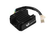 FXD 125 Metal Shell 5 Terminals Wired Motorcycle Voltage Regulator Rectifier