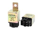 2 x 40A DC 12V Coil 1NO SPST 4 Pin Vehicle Automotive Car Power Relay