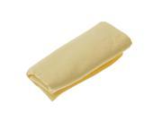 Durable Practical Faux Chamois Furniture Car Wash Towel Light Yellow