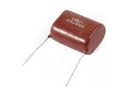 Unique Bargains 630V 0.47uf Rectangle Metallized Polypropylene Film Capacitors CBB21