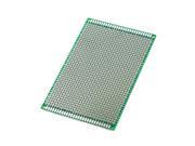 Unique Bargains 12cm x 8cm 2.54mm Pitch Two Side Tin Plated Prototype PCB Circuit Board
