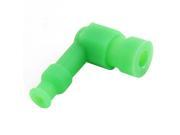 Unique Bargains Replacement Green Silicone Motorcycle Spark Plug Cover Cap