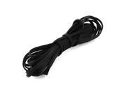 4mm Diameter 5m Length Black Wire Nylon Braided Expandable Cable Sleeve