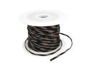 Unique Bargains Car Audio Sleeving Braided Polyester Cable Cover Protector 100m x 5mm
