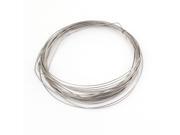 Unique Bargains 0.9mm Dia Stainless Steel Flexible Wire Rope Cable 32.8Ft for Hoisting Unique Bargains 0.9mm Dia Stainless Steel Flexible Wire Rope Cable 32.8Ft for Hoisting