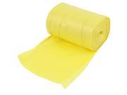 Unique Bargains Home Disposable Rubbish Garbage Trash Bag Holder Yellow Roll 18 x 22