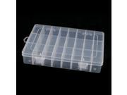 Unique Bargains 195mmx130mm Plastic Detachable 18Slots Components Tool Storage Case Box Holder