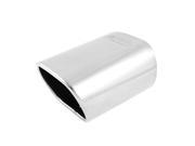 Stainless Steel Squared Exhaust Muffler Pipe Tip Replacement for VW Lavida