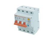 Unique Bargains 4500A Breaking Capacity 32A 3P N Electrical Overload Proetction Circuit Breaker