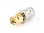 Unique Bargains SMA Male Jack to BNC Female Plug RF Coaxial Antenna Connector
