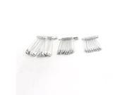 Unique Bargains Home Office Clothes Metal Clip Buttons Fastener Tool Safety Pins 29 Pcs