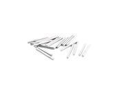 Unique Bargains 20Pcs RC Airplane 2mm Dia Hardware Tool Stainless Steel Round Rod 25mm Long