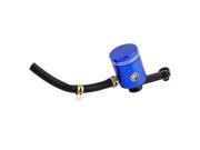Unique Bargains Alloy Front Pump Master Cylinder Brake Oil Reservoir Cup Blue for Motorcycle