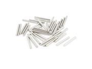 Unique Bargains 40Pcs RC Airplane 1.6mm Dia Hardware Tool Stainless Steel Round Rod 15mm Long