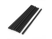 Unique Bargains 12 Pcs Black 7mm Dia Hot Melt Glue Adhesive Sticks for Electric Tool Heating Gun