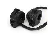 2 x Motorcycle 7 8 Handlebar Horn Turn Signal Headlight Electrical Switch
