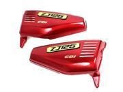 Unique Bargains Autobicycle Motorcycle Red Plastic Side Cover Parts Pair for ZJ125