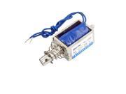 Unique Bargains Unique Bargains 0.3Kg Force DC 24Volt 1A Open Frame Push Linear Solenoid Electromagnet